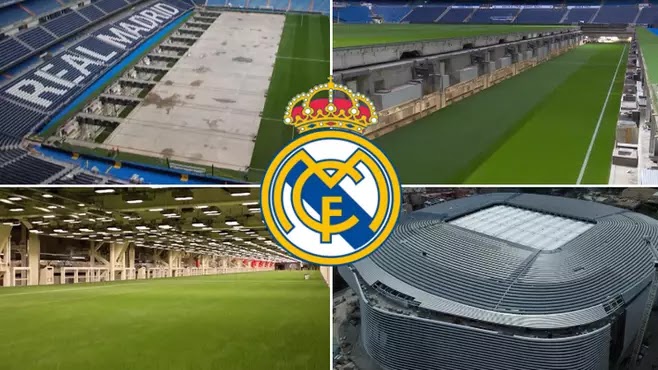 Footage shows how Real Madrid
