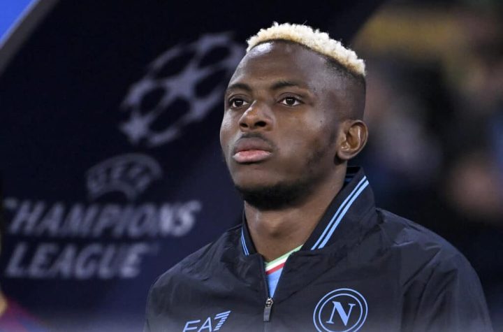 Osimhen scores to salvage a draw for Napoli in UCL clash against Barcelona